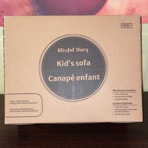 Kids' Foldable Toddler Chair and Roll Out Bed NWT